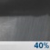 Friday Night: A chance of rain showers. Mostly cloudy, with a low around 67. Chance of precipitation is 40%. Friday Night: Chance Rain Showers