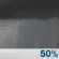 Saturday Night: A chance of rain showers. Mostly cloudy, with a low around 67. Chance of precipitation is 50%. Saturday Night: Chance Rain Showers